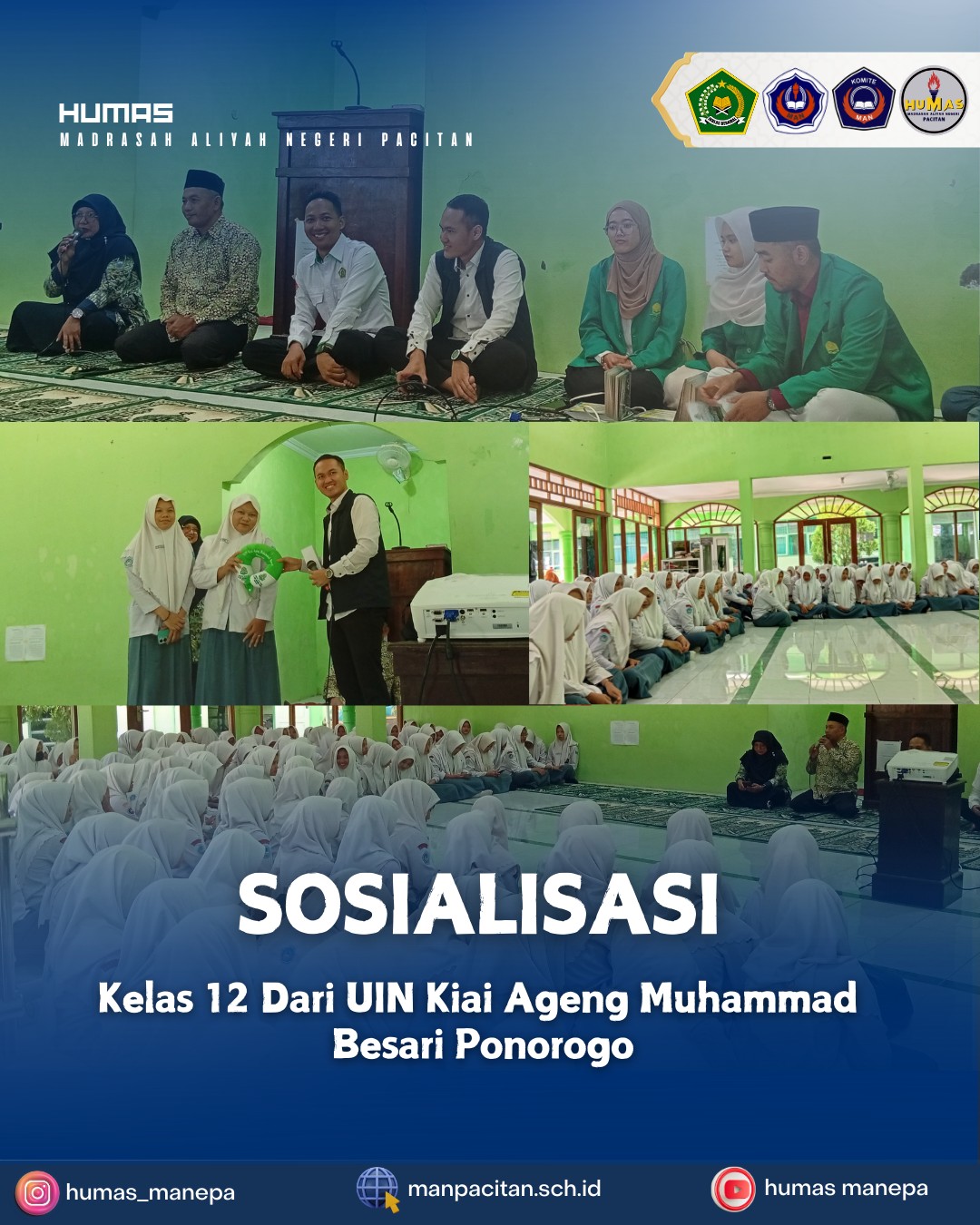 Humas MANEPA || Sosialisasi Kelas XII