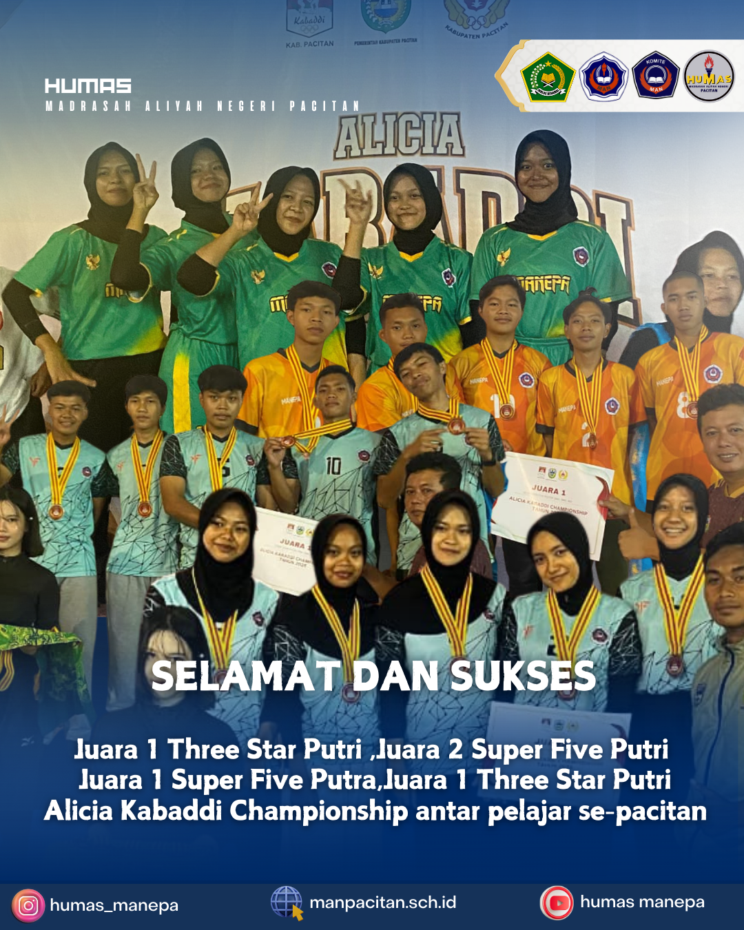 Humas MANEPA || Prestasi MANEPA