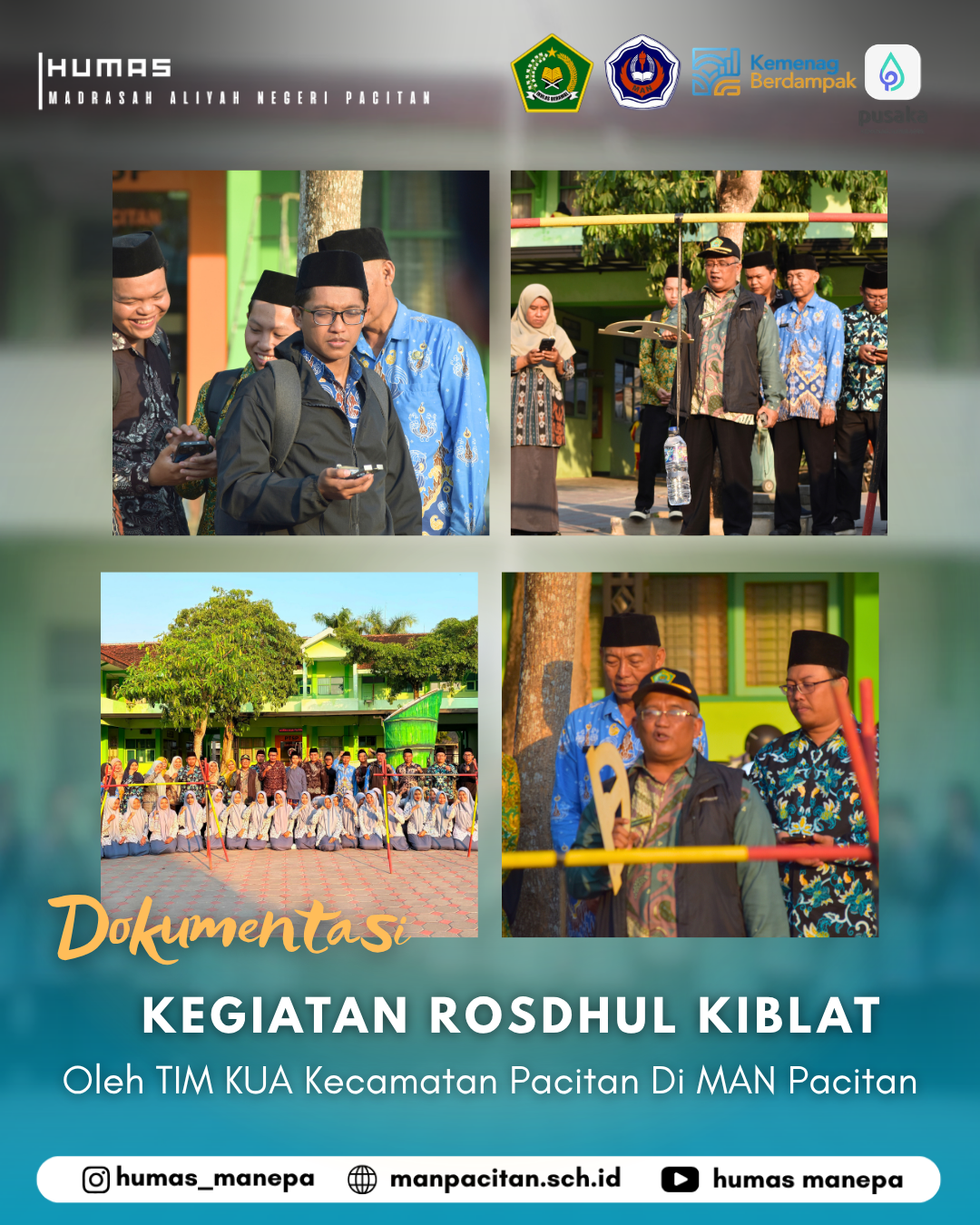 Humas Manepa || Kegiatan Rosdhul Kiblat