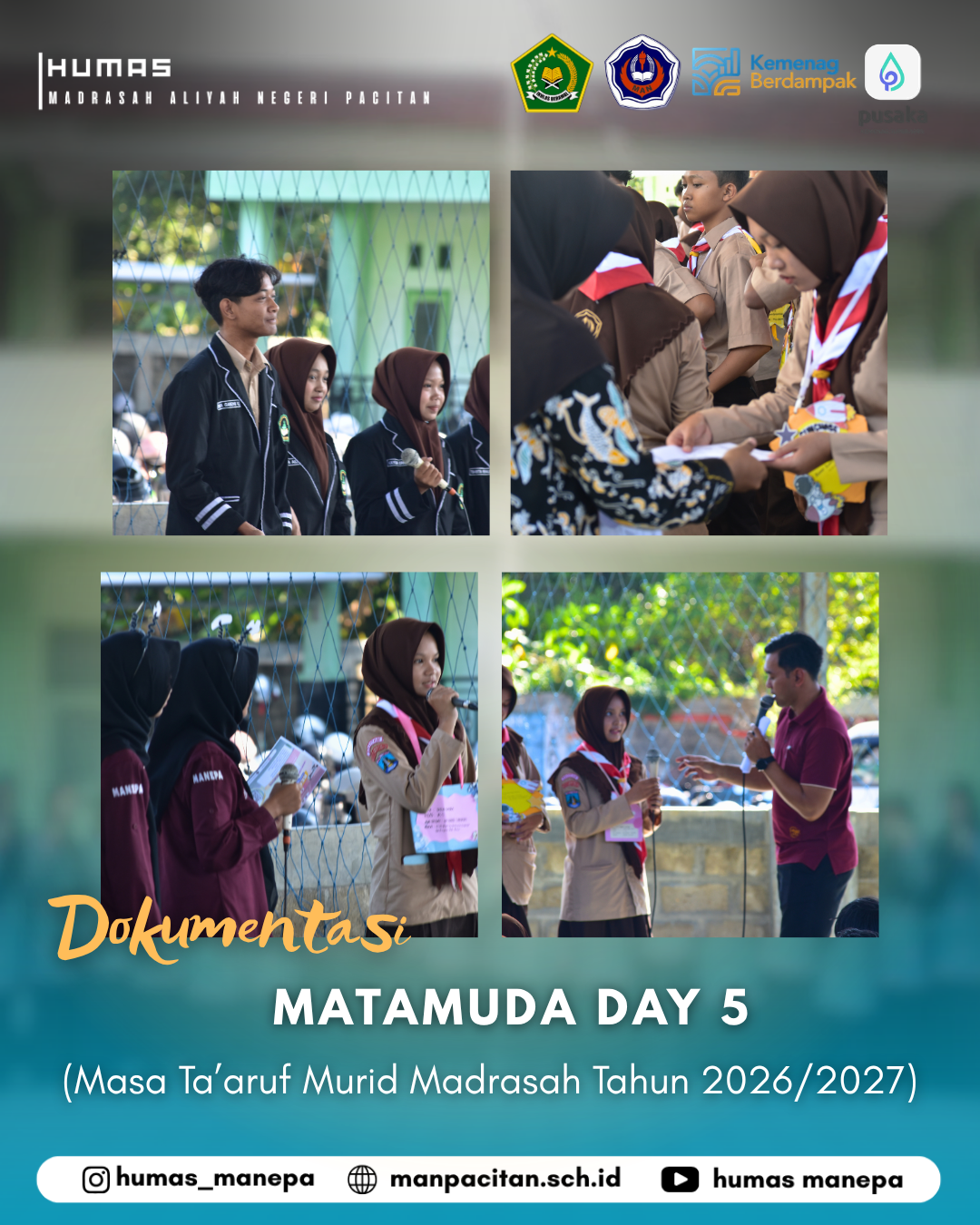Humas Manepa || Matamuda MAN Pacitan Hari 5 Tahun Ajaran 2026/2027