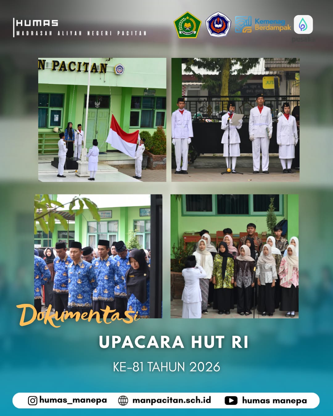 Humas Manepa || Upacara HUT RI ke-81