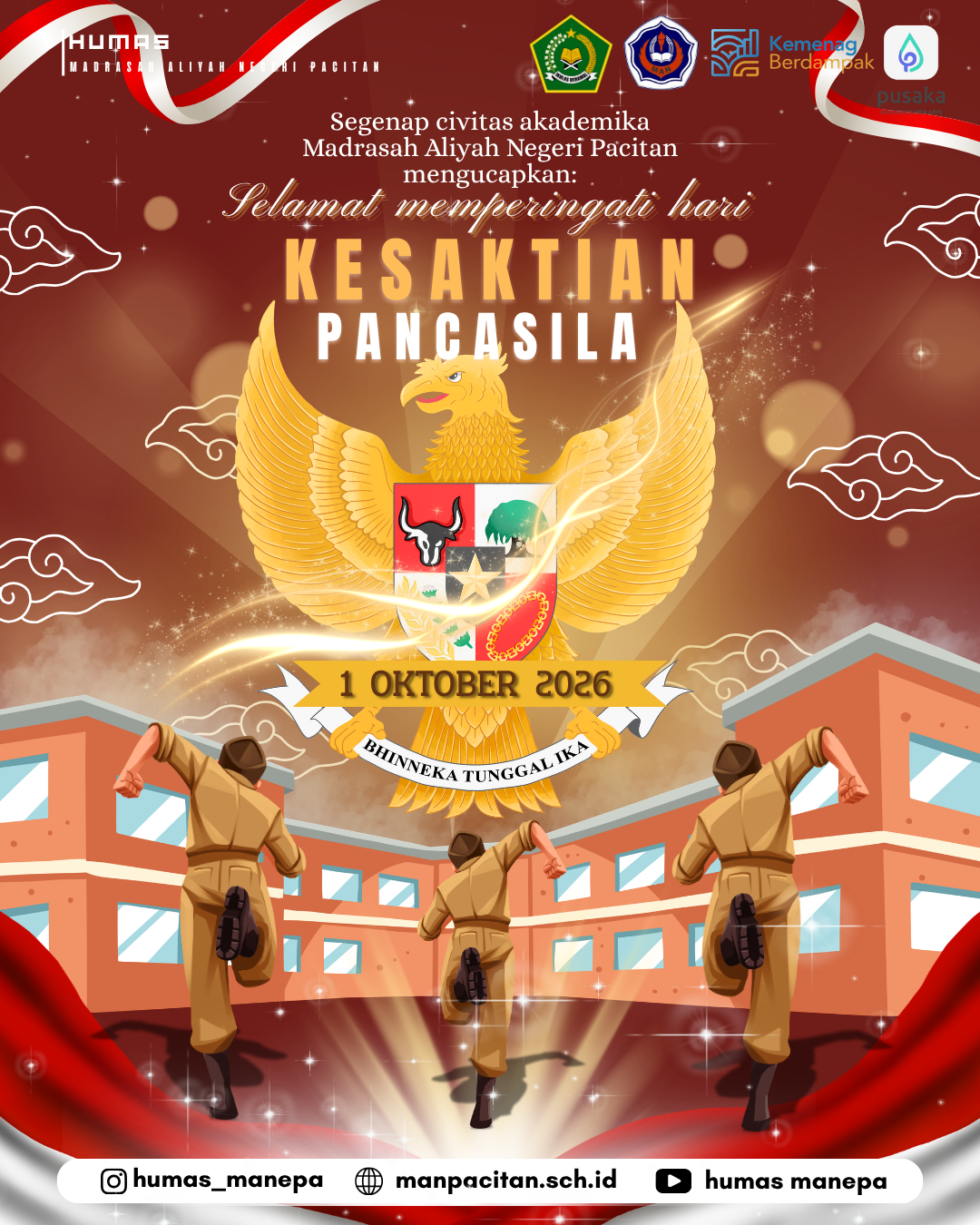 Humas MANEPA || Memperingati Hari Kesaktian Pancasila 1 Oktober 2026