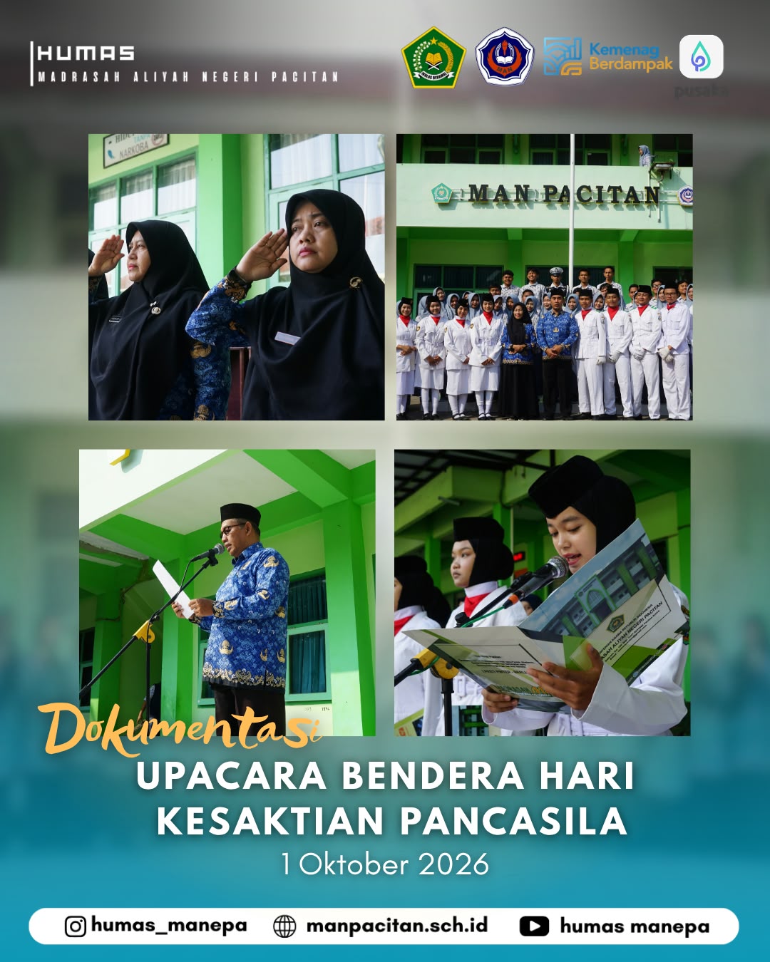Humas MANEPA || Memperingati Hari Kesaktian Pancasila 1 Oktober 2026